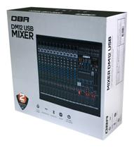 Mesa de Som 12 Canais Interface de Áudio DM12 USB - DBR Mesa de Som 12 Canais Interface de Áudio DM12 USB - DBR