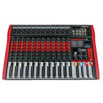 Mesa de Som 12 Canais Profissional Soundvoice MR122 RUBI Mesa de Som 12 Canais Profissional Soundvoice MR122 RUBI