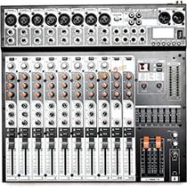 Mesa De Som 12 Canais Usb Sx1202-Fx Preta Soundcraft