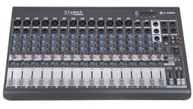 Mesa de Som 16 canais LL Áudio Starmix XMS1602D Bluetooth
