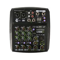 Mesa De Som 4 Canais CMX4C Preto - CUSTOM SOUND Mesa De Som 4 Canais CMX4C Preto - CUSTOM SOUND