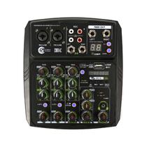 Mesa De Som 4 Canais CMX4C Preto - CUSTOM SOUND Mesa De Som 4 Canais CMX4C Preto - CUSTOM SOUND