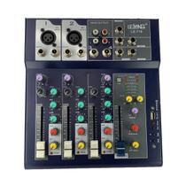 Mesa de som 4 canais com usb e bluetooth le 710 Mesa de som 4 canais com usb e bluetooth le 710