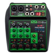 Mesa de Som 6 Canais Bluetooth com Interface USB Studio LINK 6 Mesa de Som 6 Canais Bluetooth com Interface USB Studio LINK 6