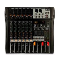 Mesa de Som 6 Canais Com Bluetooth, EFX e USB MGB6 USB - NXA Mesa de Som 6 Canais Com Bluetooth, EFX e USB MGB6 USB - NXA