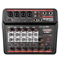 Mesa de som 6 canais interface soundvoice mc6bt bluetooth Mesa de som 6 canais interface soundvoice mc6bt bluetooth