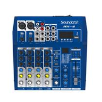 Mesa de Som 6 Canais MI SERIES MI-6 SOUNDCRAFT Mesa de Som 6 Canais MI SERIES MI-6 SOUNDCRAFT
