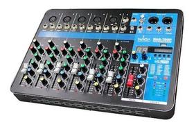 Mesa De Som 7 Canais 24 Efeitos Usb Bluetooth Nag-7dsp Mxt