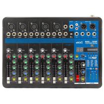 Mesa De Som 7 Canais Bluetooth Usb 24 Efeitos