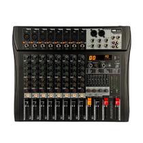 Mesa de Som 8 Canais Com Bluetooth, EFX e USB MGB-8 USB - NXA Mesa de Som 8 Canais Com Bluetooth, EFX e USB MGB-8 USB - NXA