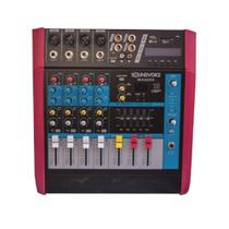 Mesa de Som Amplificada 400W 4 OHMS MA420X 4 Canais Soundvoice Mesa de Som Amplificada 400W 4 OHMS MA420X 4 Canais Soundvoice