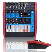 Mesa De Som Amplificada Potência Top 4 Canais Igreja Shows Mesa De Som Amplificada Potência Top 4 Canais Igreja Shows