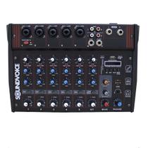 Mesa de Som Amplificada Soundvoice MA-700 Mesa de Som Amplificada Soundvoice MA-700