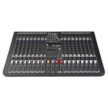 Mesa de Som Analógica 16 Canais 4 auxiliares MX 1606 FXR - STANER Mesa de Som Analógica 16 Canais 4 auxiliares MX 1606 FXR - STANER