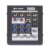 Mesa de Som Analógica 4 Canais NA402 - LL AUDIO Mesa de Som Analógica 4 Canais NA402 - LL AUDIO