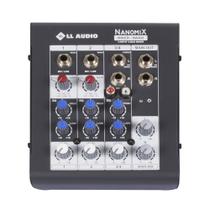 Mesa de Som Analógica 4 Canais NA402 - LL AUDIO