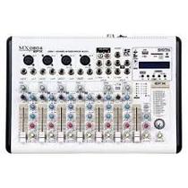 Mesa De Som Analógica Com 08 Canais MX0804 EFX - STANER Mesa De Som Analógica Com 08 Canais MX0804 EFX - STANER