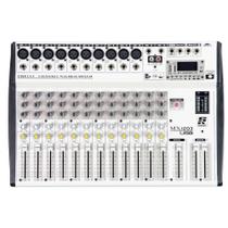 Mesa De Som Analógica Com 12 Canais MX1203 USB - STANNER Mesa De Som Analógica Com 12 Canais MX1203 USB - STANNER