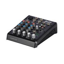 Mesa de Som Analógica Mixer 5 Canais Alto TRUEMIX500 Interface USB Gravação Estéreo Phantom Power EQ 2 Bandas Saída Fone Portátil