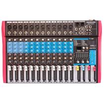 Mesa de Som Analógica Soundvoice MS122 12 CAN EF/EQ EUX Mesa de Som Analógica Soundvoice MS122 12 CAN EF/EQ EUX
