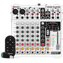 Mesa de Som Automotiva Taramps T0602 Player 6 Canais Controle Remoto 12V Mesa de Som Automotiva Taramps T0602 Player 6 Canais Controle Remoto 12V
