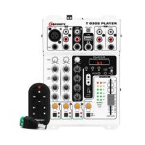 Mesa de Som Automotivo / Som Ambiente T 0302 Player 3 Canais Taramps - 901828 Mesa de Som Automotivo / Som Ambiente T 0302 Player 3 Canais Taramps - 901828