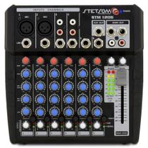 Mesa De Som Automotivo Stetsom Stm1206 6 Canais 4 Eq Band Mesa De Som Automotivo Stetsom Stm1206 6 Canais 4 Eq Band