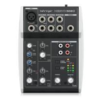 Mesa de Som Behringer Xenyx 502S com 5 Canais