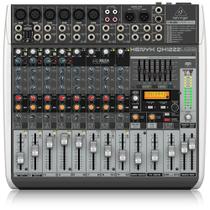Mesa de som Behringer XENYX QX1222USB 16 entradas USB sem fio Mesa de som Behringer XENYX QX1222USB 16 entradas USB sem fio