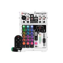 Mesa de Som Bluetooth T 0302 Player 12v Led RGB 3 Canais Multicolor Taramps - 902011 Mesa de Som Bluetooth T 0302 Player 12v Led RGB 3 Canais Multicolor Taramps - 902011