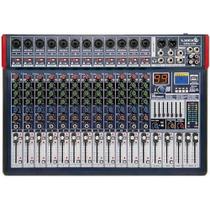 Mesa De Som Com 12 Entradas 2 Aux Lyco LMG1202