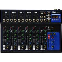 Mesa de Som Compacta 7 Canais Com Bluetooth, EFX e USB MSX-7 USB - NXA