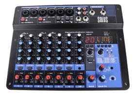 Mesa De Som Compacta Solus Click8 8 Canais 127/220v