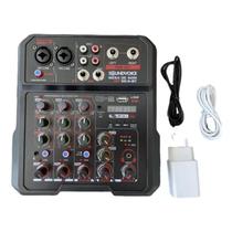 Mesa de som compacta soundvoice mc4bt Mesa de som compacta soundvoice mc4bt