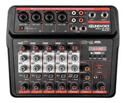 Mesa de Som Compacta Soundvoice MC6 Bt