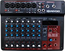 Mesa De Som Compacta SOUNDVOICE MC8BT Mesa De Som Compacta SOUNDVOICE MC8BT