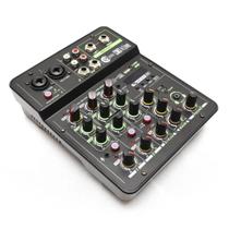 Mesa de Som Custom Sound 4 Canais Bluetooth CMX 4Live Preta Mesa de Som Custom Sound 4 Canais Bluetooth CMX 4Live Preta