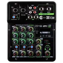 Mesa de som custom sound 4 canais cmx 4live