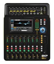 Mesa de Som D-Touch 20 Digital 20 Canais com USB e Wifi Bivolt Preto da SKP Pro Audio
