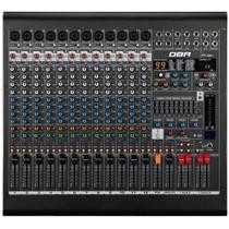 Mesa de Som DBR DM12 USB 12 canais