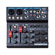Mesa de Som de 6 canais Com Interface STUDIO MIX 6 - LEXSEN