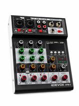 Mesa de Som Devox DPM-4 USB Bluetooth - 4 Canais