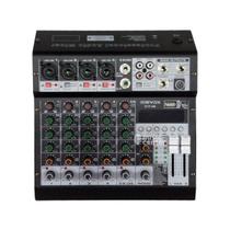Mesa de Som Devox DTP-6M USB / Bluetooth - 6 Canais