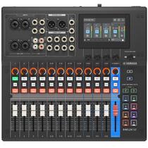 Mesa de Som Digital 12 Canais BT Com Interface Preta MGX-12B - Yamaha