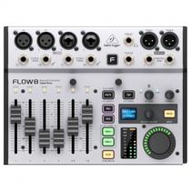 Mesa de som digital Behringer FLOW 8 com 8 entradas, Bluetooth e USB Mesa de som digital Behringer FLOW 8 com 8 entradas, Bluetooth e USB