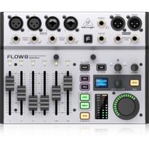 Mesa de Som Digital com Bluetooth Behringer FLOW 8 Mesa de Som Digital com Bluetooth Behringer FLOW 8
