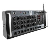 Mesa De Som Digital Duonn Axios 24 Padrão Rack C/ 24 Canais