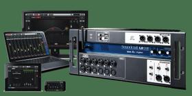 Mesa de Som Digital Soundcraft UI16R 16 canais Preta Mesa de Som Digital Soundcraft UI16R 16 canais Preta