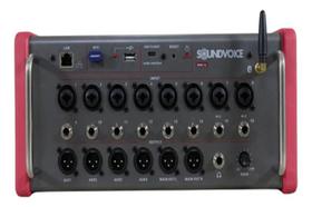 Mesa de Som Digital Soundvoice Iron 16 Canais Bivolt 127/220 Mesa de Som Digital Soundvoice Iron 16 Canais Bivolt 127/220