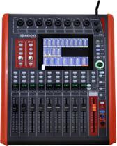 Mesa De Som Digital Soundvoice Shift 12 Efeito 6 Auxiliares Banda Igreja Evento